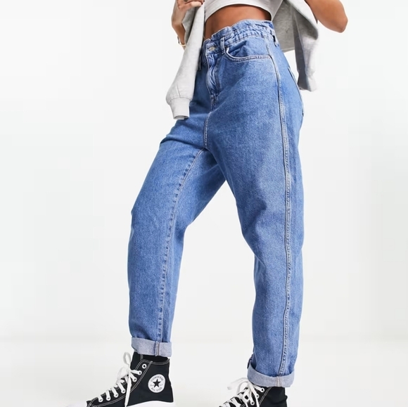 Mango Denim MNG Slouchy Slim Jeans High Rise 6 - Picture 12 of 12